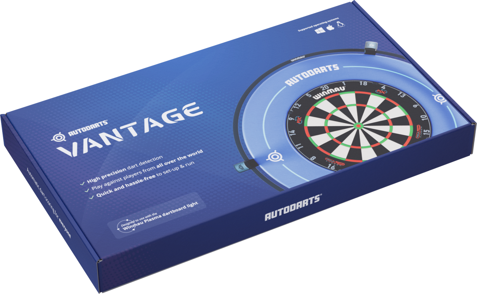 Autodarts Vantage packaging, closed